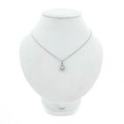 Image 3 of White gold pendant with diamond; 0.32 ct.