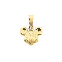 Gold Disney pendant; Mickey Mouse