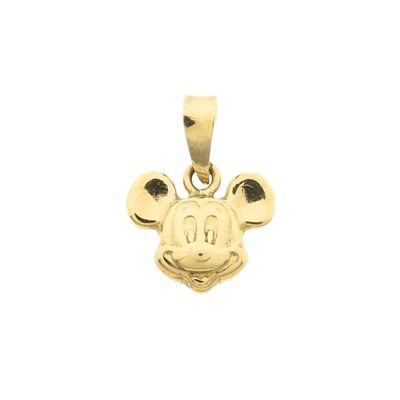 Image 1 of Gold Disney pendant; Mickey Mouse