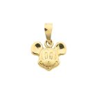 Image 1 of Gold Disney pendant; Mickey Mouse