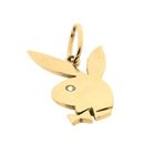 Image 4 of 8 Ct. Playboy bunny pendant with zirconia