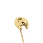 Image 3 of Gold lapel pin; Horse and horseshoe