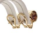 Image 4 of Gold stud earrings with diamonds 0.15 ct.