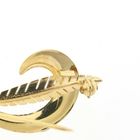 Image 6 of Gold feather brooch