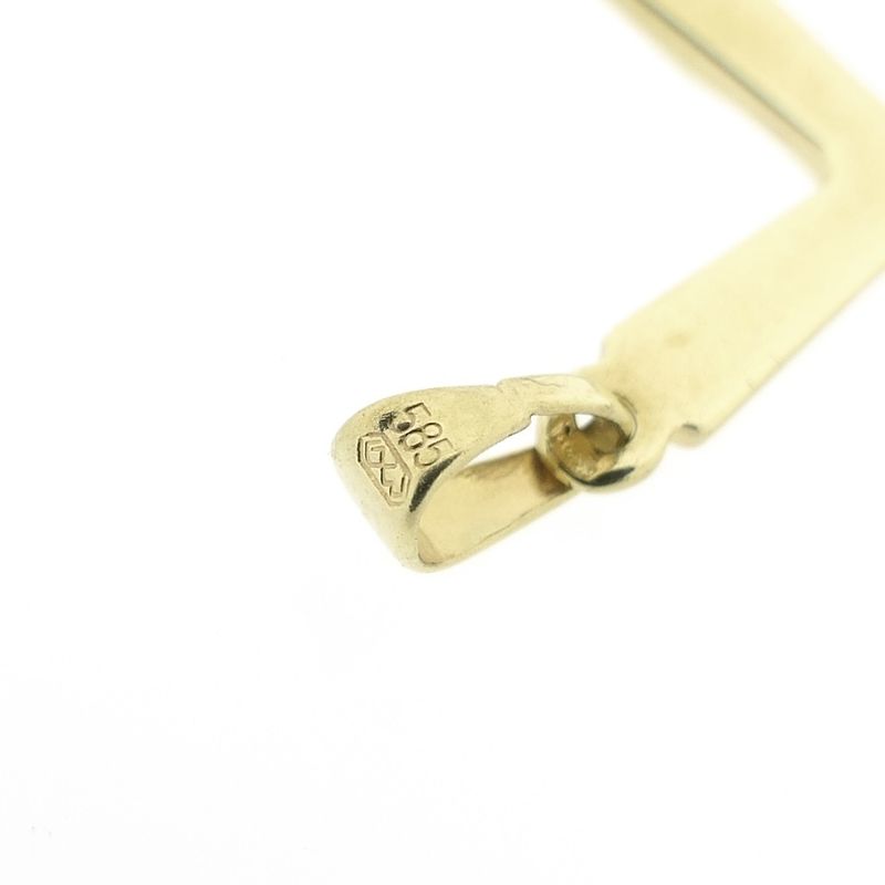 Image 3 of Gold pendant of a cross