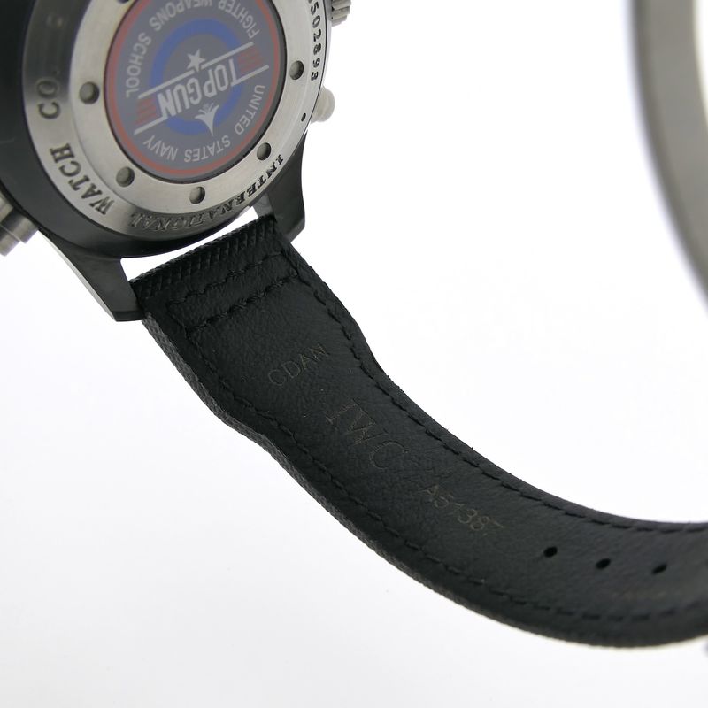 Image 18 of IWC Pilot's Watch Double Chronograph 'Topgun' IW379901; Automatic men's watch