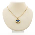 Image 4 of Gold pendant with Nazar (Lucky Eye)