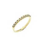 Image 1 of Gold ring with diamond | 0.10 ct.