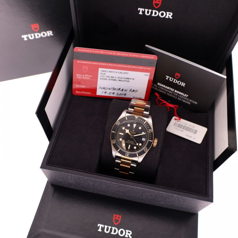Afbeelding 9 van Tudor Black Bay S&G 41mm 79733N; Automatisch Heren Horloge
