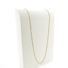 Image 6 of Golden Venetian link chain | 71 cm