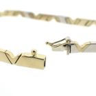 Image 4 of Two-tone gold fantasy link bracelet | 19.5 cm