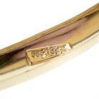 Image 8 of Two-tone gold brooch with zirconia