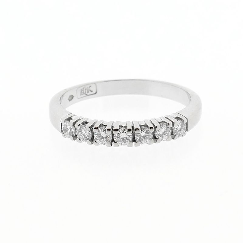 Image 7 of White gold ring with diamond | 0.35 ct. | Le chic