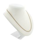 Image 3 of Gold gourmet link necklace | 49 cm