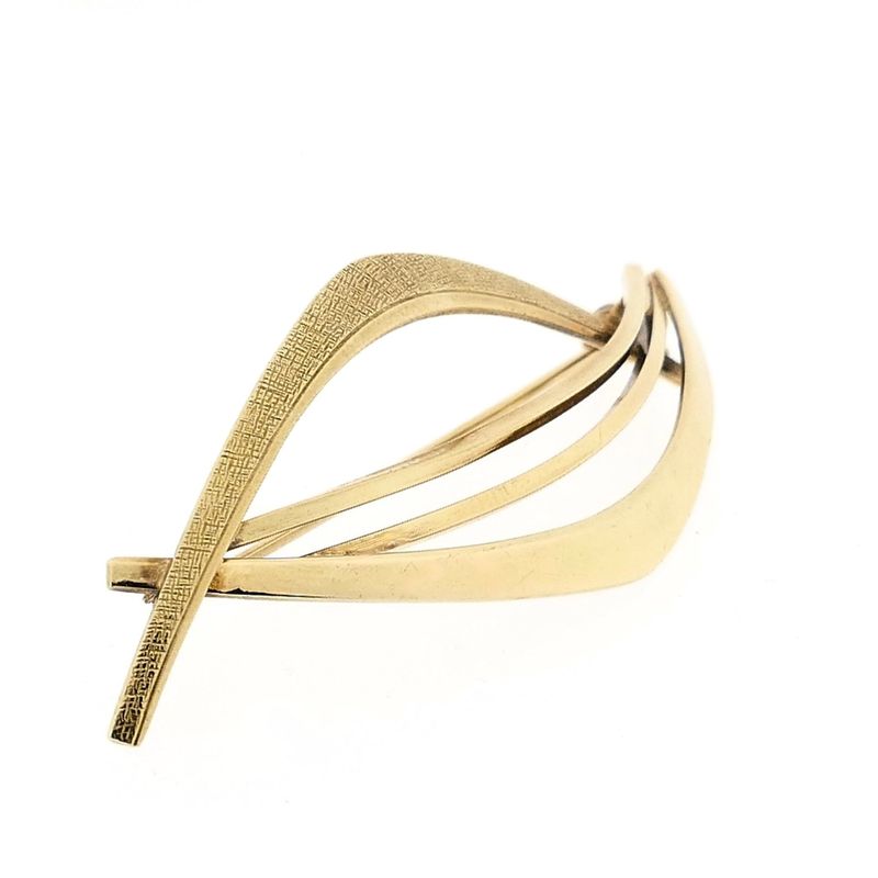 Image 5 of Vintage Gold Brooch; 14 Karat