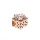Image 3 of Pandora Moments charm; Rose gold plated; Sparkling Snowflake