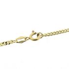 Image 4 of Gold gourmet link chain | 50.5 cm