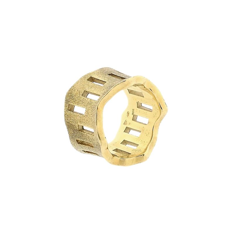 Image 7 of Vintage Gold Ring with Organic Design