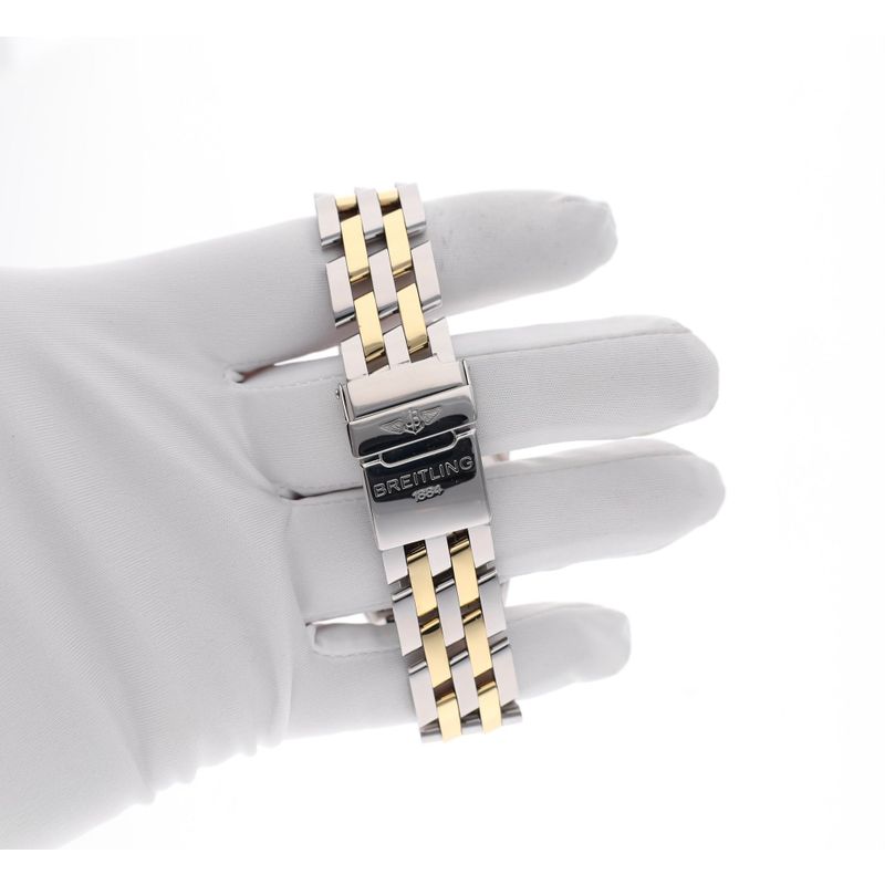 Image 10 of Breitling Chronomat Chronograph 'Mother of Pearl' B13352; Automatic Men's Watch