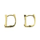 Image 4 of Gold stud earrings with zirconia
