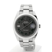 Rolex Datejust 41mm 'Wimbledon' 126300; Automatic men's watch