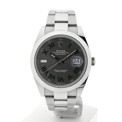 Image 1 of Rolex Datejust 41mm 'Wimbledon' 126300; Automatic men's watch