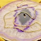 Image 2 of Golden fantasy link chain | 52.5 cm