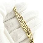 Image 2 of Two-tone gold fantasy link bracelet