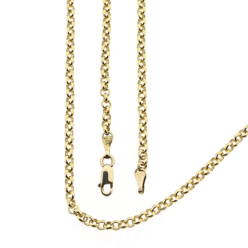 Afbeelding 1 van Gouden jasseron schakelketting 