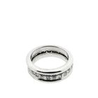 Image 6 of White gold alliance ring with diamonds; 0.75 ct.