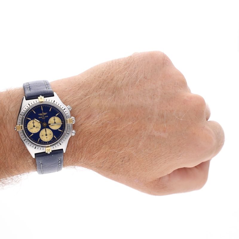 Image 15 of Breitling Callisto Chronograph B11045; Vintage chronograph watch
