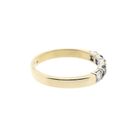 Image 5 of Gold ring with sapphire and diamond | 0.30 ct.