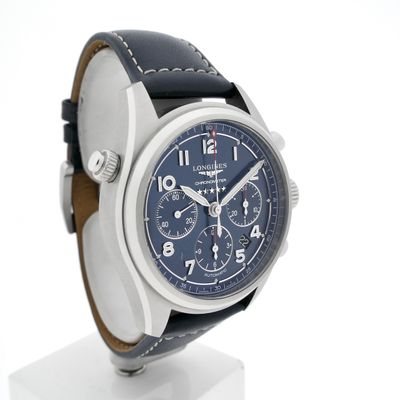 Image 2 of Longines Spirit Chronometer Chronograph L3.820.4; Automatic men's watch