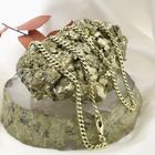 Image 2 of Gold gourmet link chain | 56.5 cm