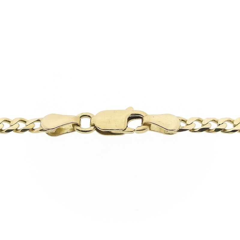 Image 5 of Gold closed Figaro link chain