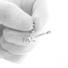 Image 6 of Silver pendant of a guitar with zirconia
