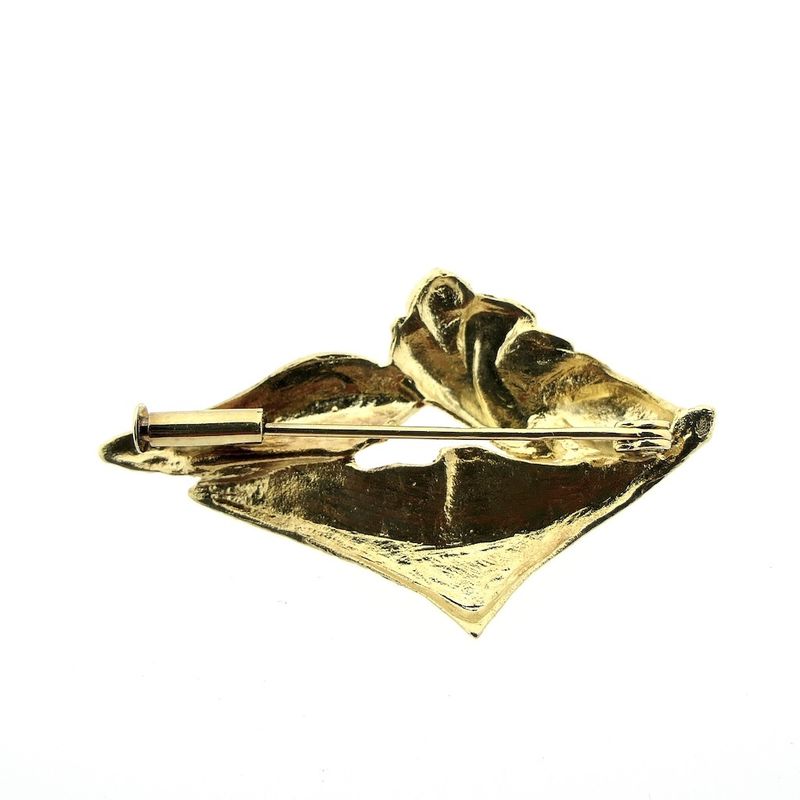 Image 6 of Gold brooch; Riitta Hakala