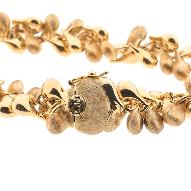 Image 5 of Bicolor gold Nanis Trasformista bracelet; 20.5 cm
