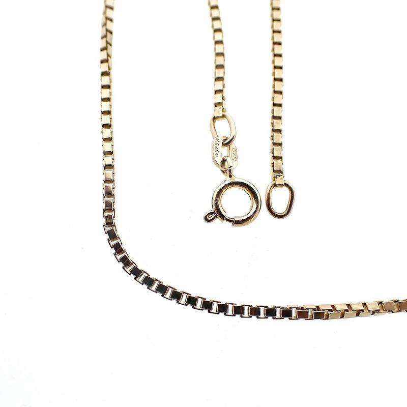 Image 1 of 9 carat Venetian link chain | 60.5 cm