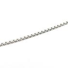Image 3 of White gold Venetian chain | 43.5 cm