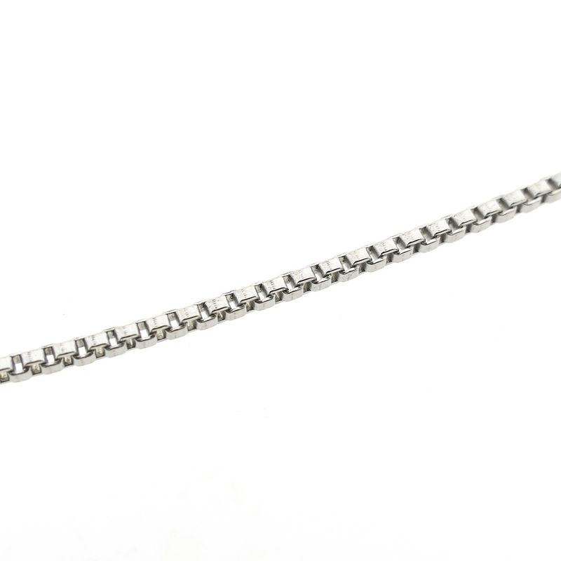Image 3 of White gold Venetian chain | 43.5 cm