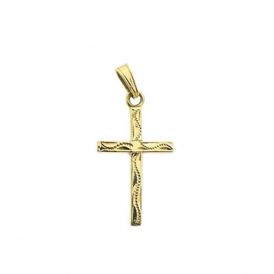 Gold pendant of a cross Image 1 of Gold pendant of a cross