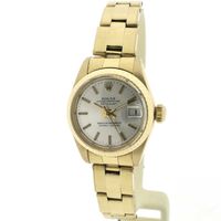 Rolex Lady Datejust 26mm 6927; 18k. Vintage ladies watch in full set
