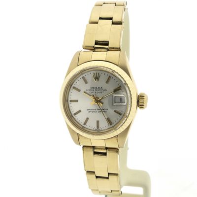 Rolex Lady Datejust 26mm 6927; 18k. Vintage ladies watch in full set Image 1 of Rolex Lady Datejust 26mm 6927; 18k. Vintage ladies watch in full set