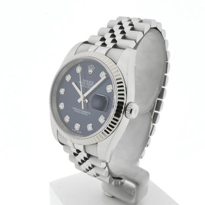 Image 2 of Rolex Datejust 36mm 116234; Automatic watch with diamond dial