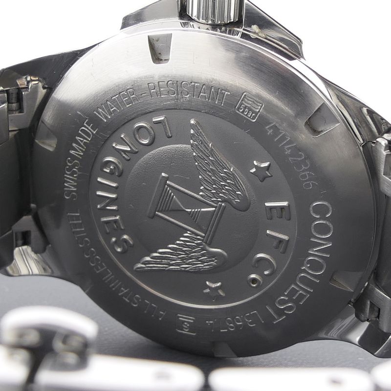 Image 12 of Longines Conquest GMT; Automatic men's watch