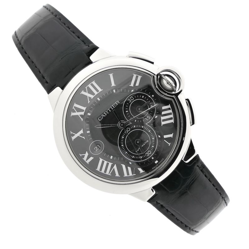 Image 14 of Cartier Ballon Bleu Chronograph 3109; Automatic men's watch