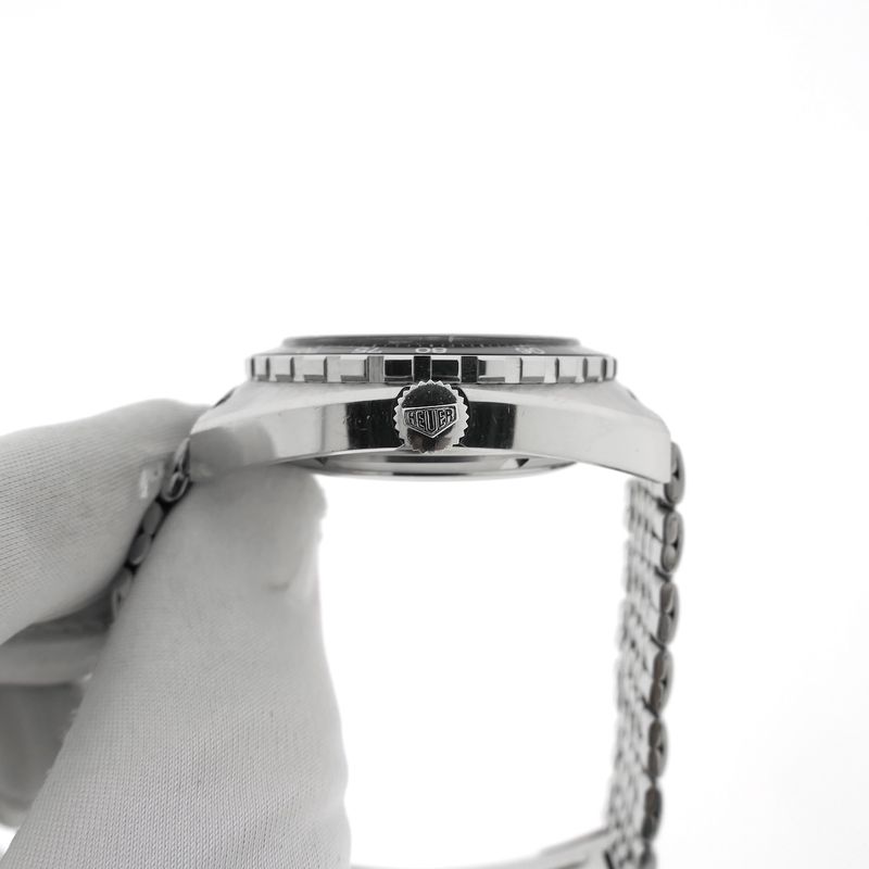 Image 6 of Heuer Autavia 1163; Vintage chronograph men's watch