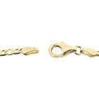 Image 5 of Gold closed Figaro link bracelet