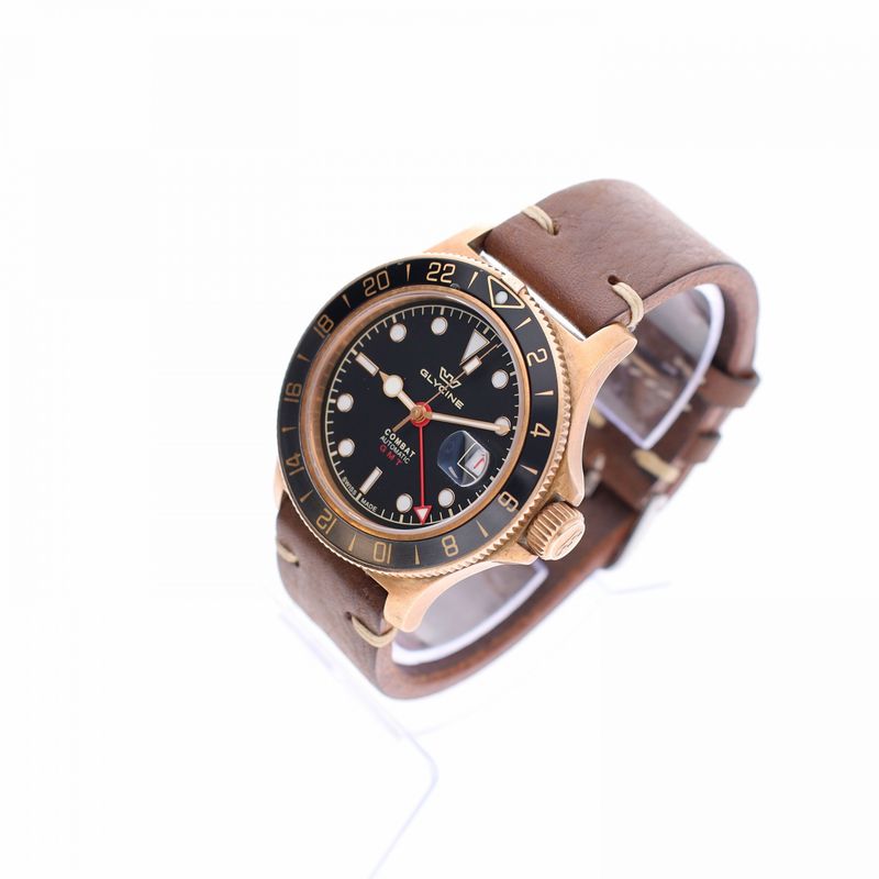 Image 2 of Glycine Combat GMT; Bronze; Automatic men's watch